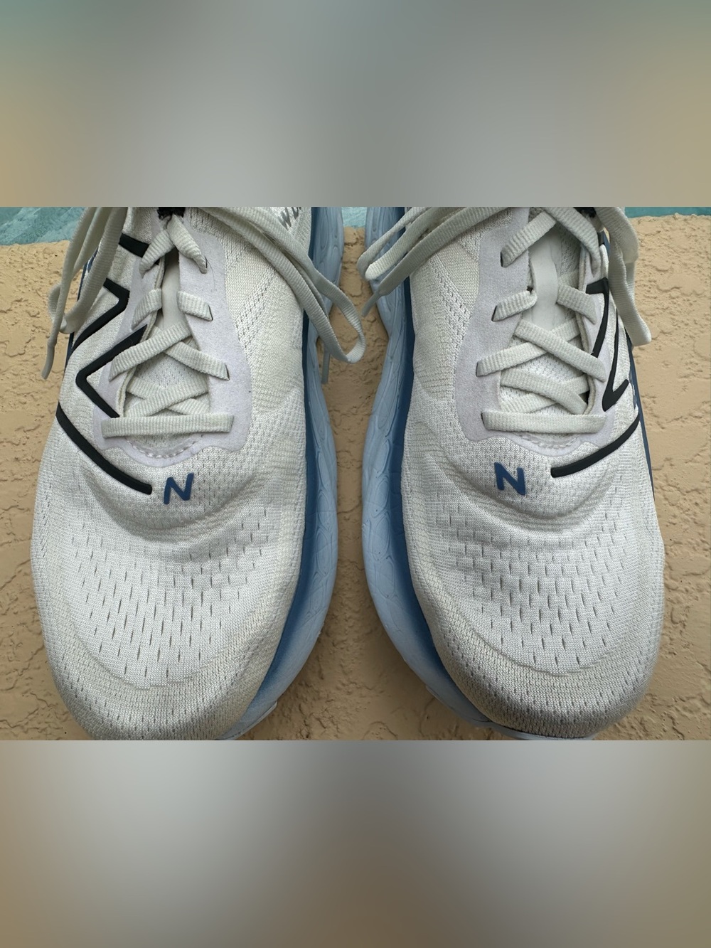 NEW BALANCE FRESH FOAM X MORE V4 ICE BLUE RUNNING SHOES MMORCU4 SIZE 11.5 - Picture 7 of 15